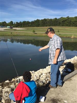 Fishing at Binder 5 