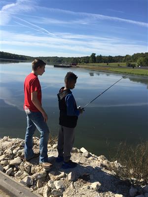 Fishing at Binder 6 
