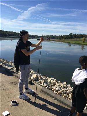 Fishing at Binder 