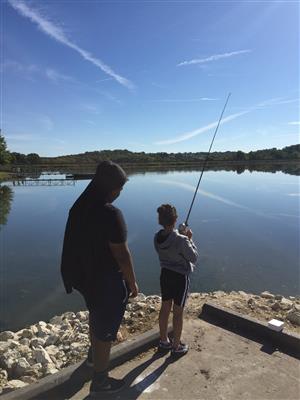 Fishing at Binder 3 