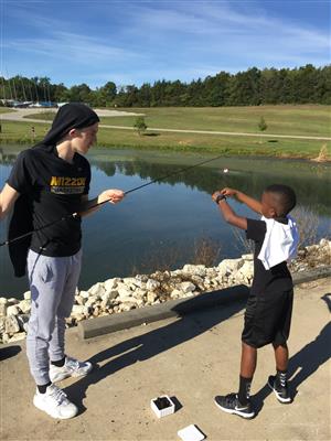Fishing at Binder 4 