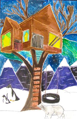 Two Point Perspective Magic Tree Houses
