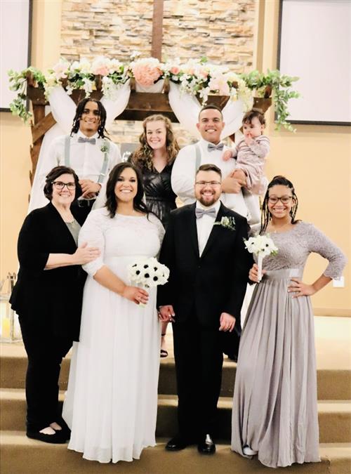 Family at Wedding