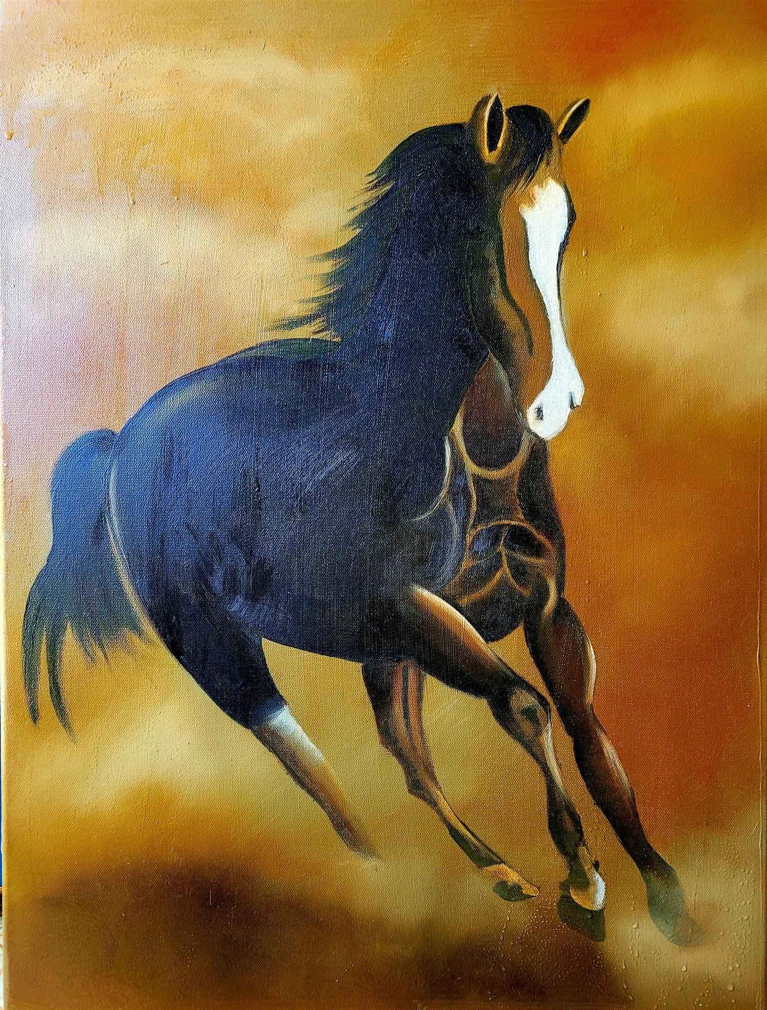 One of my paintings from 2019