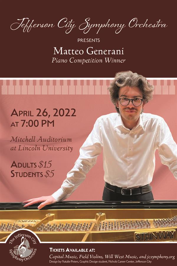 JCSO April Concert Poster