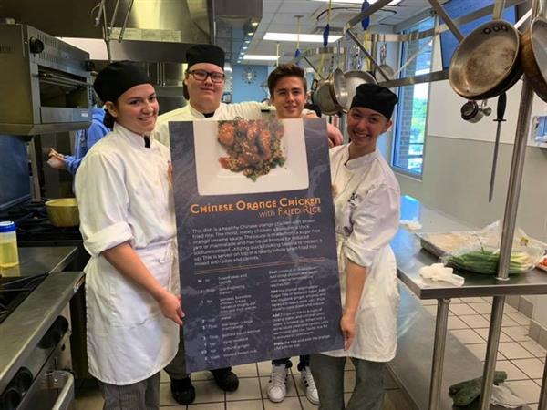 NCC Culinary Program - Student Recipe Poster