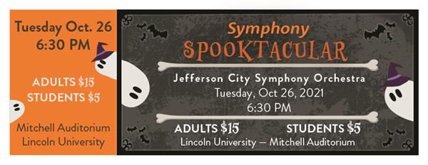 JCSO Oct. Concert Ticket